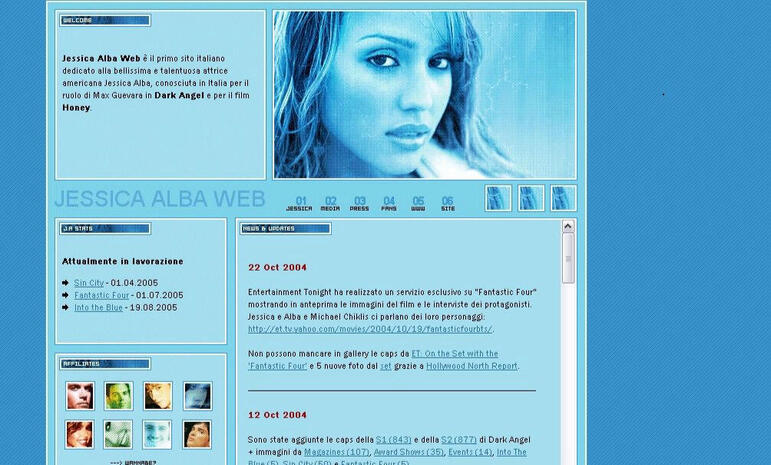 Jessica Alba Web