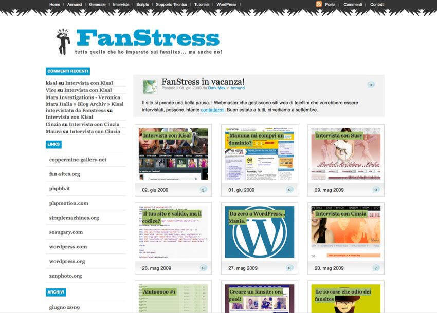 Fanstress - Home