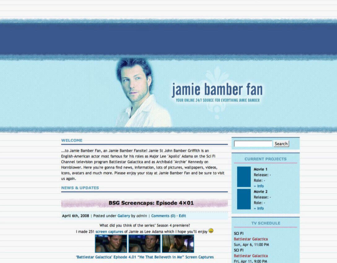 Jamie Bamber Fan