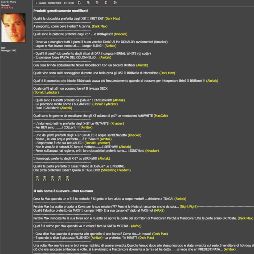 Dark Angel Italia - Darzellette