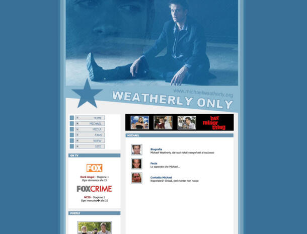 Weatherly Only - Blue Star