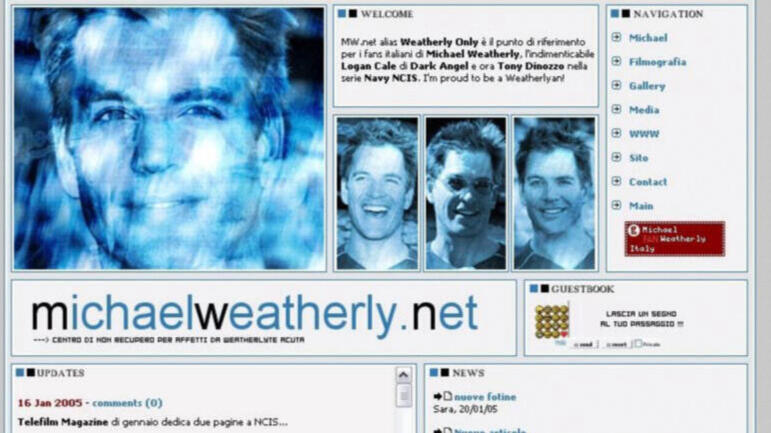 michaelweatherly.net Blue V2