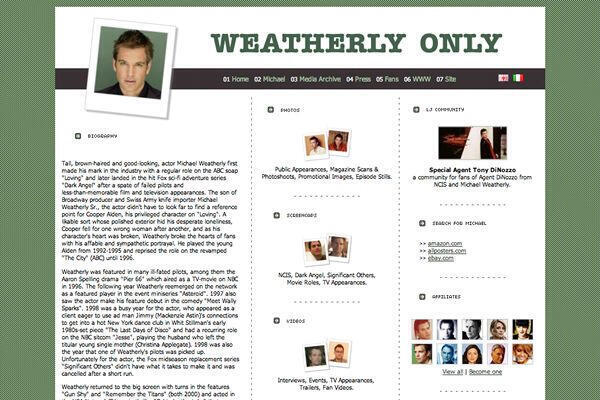Weatherly Only - 3 Columns